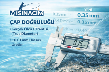 Misinacım™ Monoflılament misina